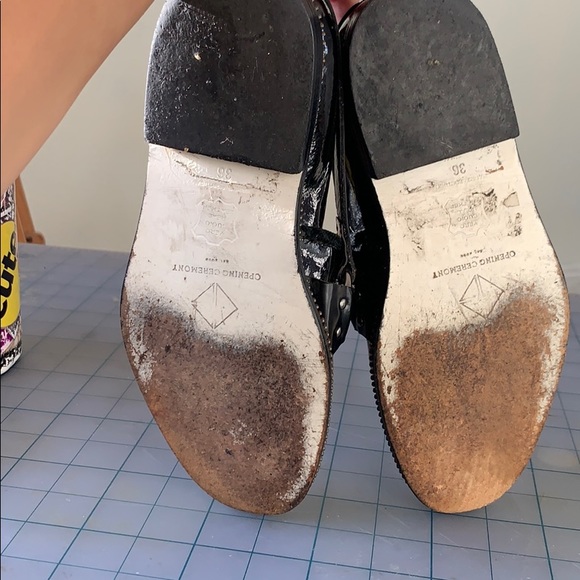 OPENING CEREMONY Black patent loafers - Picture 5 of 9